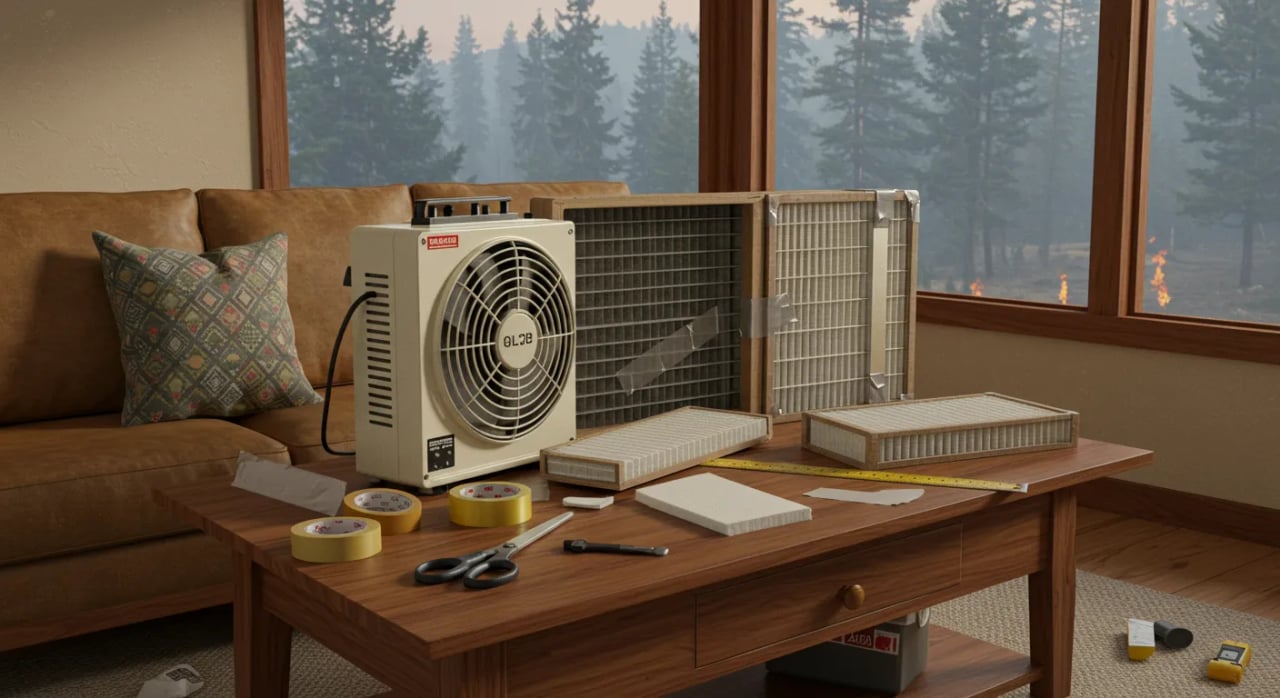 Don’t Hold Your Breath: Building a DIY Air Filter When Wildfire Smoke Rolls In Cover