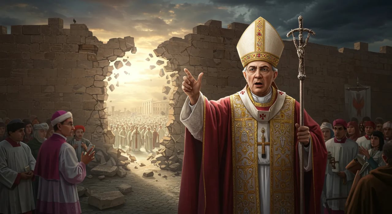When a Pontiff Breaks Down Walls: The Unpredictable Leadership of Pope Leo XIV Cover