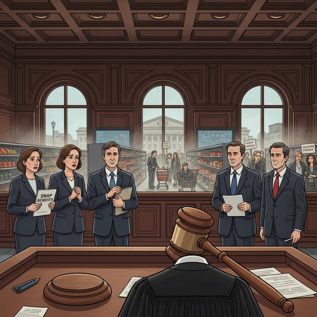 A Federal Judge Steps In: SNAP Benefits, Courtroom Showdowns, and the Realities of a Government Shutdown Cover