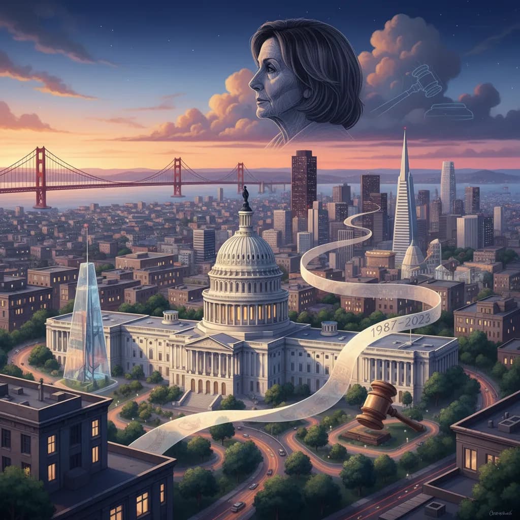 The Long Goodbye: Nancy Pelosi’s Power, Legacy, and San Francisco’s Next Chapter Cover