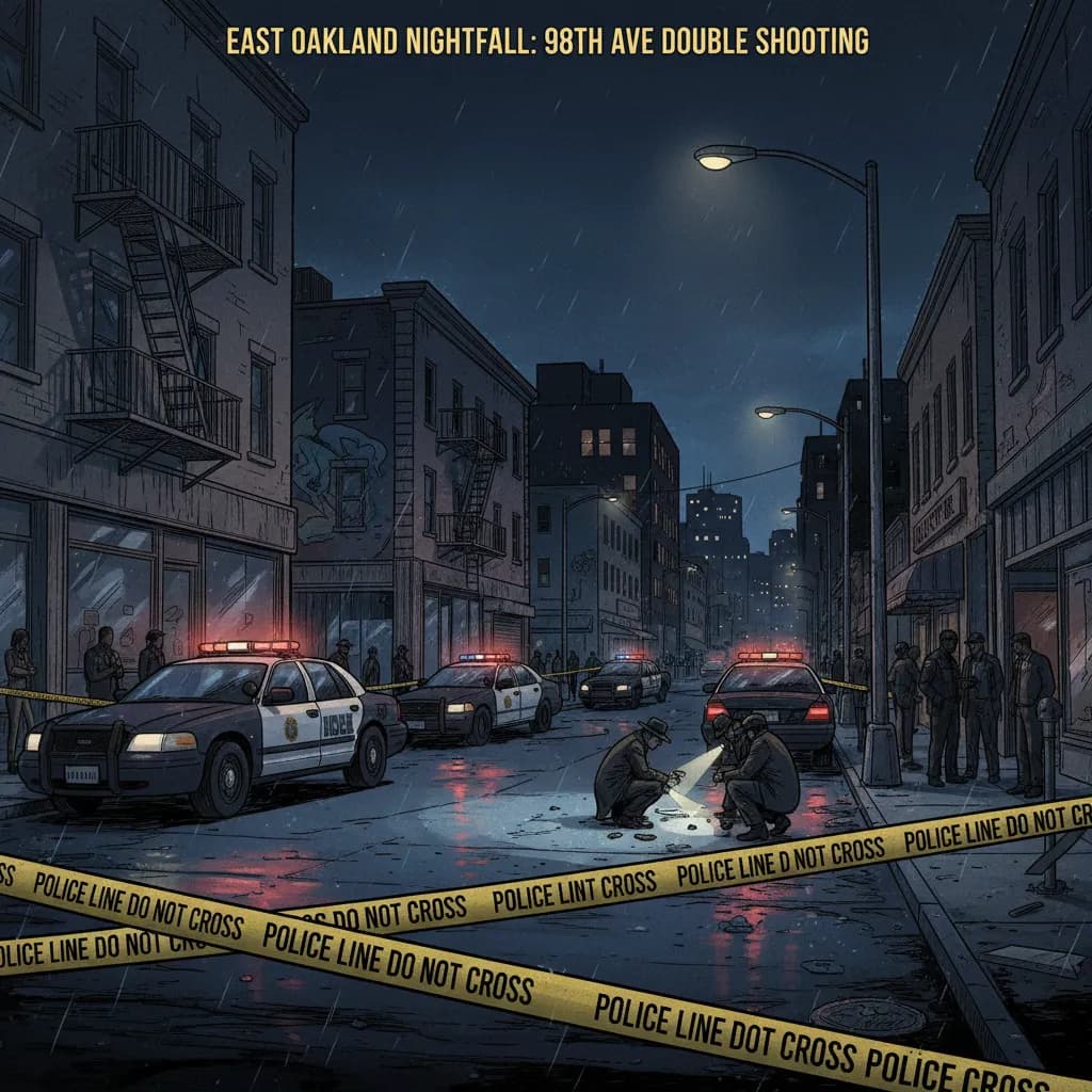 A Closer Look: Inside the East Oakland Double Shooting at 98th Avenue Cover